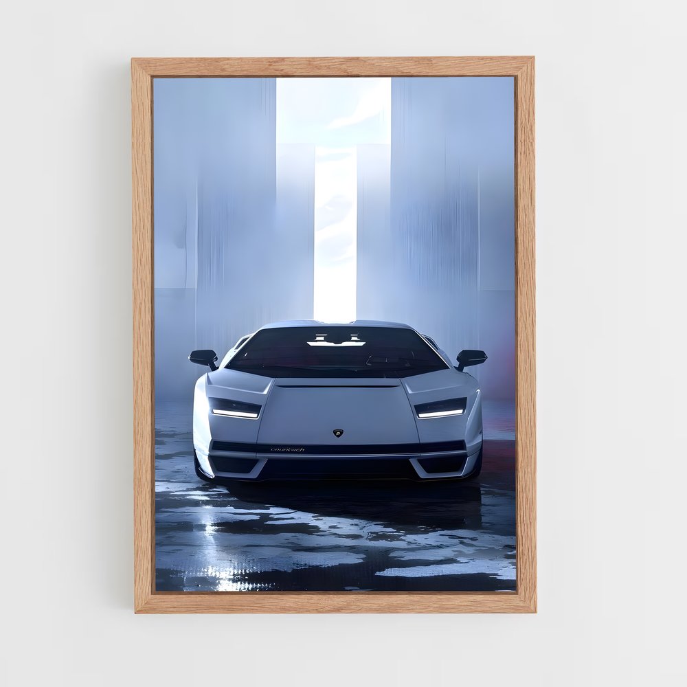 Poster Countach Revolution – affiche Lamborghini (vue 4)